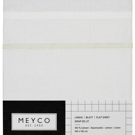 Meyco Wieglaken Bies Velvet Offwhite - Meyco - Babywinkel - 4054703415018