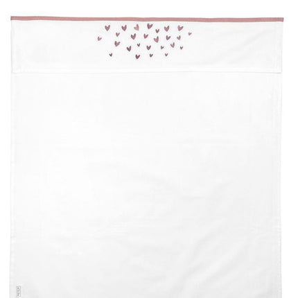 Meyco Wieglaken Hearts Old Pink 75X100cm - Meyco - Babywinkel - 4054703164213