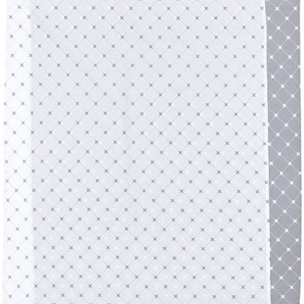Meyco WieglakenxMrs. Keizer 2St Louis Grijs - Meyco - Babywinkel - 4054703443608