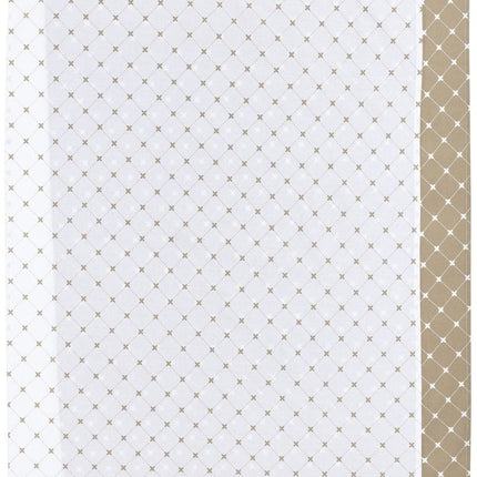 Meyco WieglakenxMrs. Keizer 2St Louis Taupe - Meyco - Babywinkel - 4054703443615