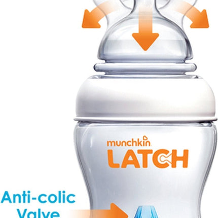 Munchkin Babyfles Latch Zuigfles 120ml - Munchkin - Babywinkel - 5019090116169