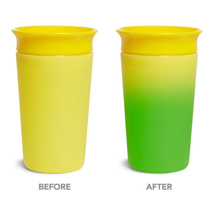 Munchkin Oefenbeker Changing Color Cup Yellow - Munchkin - Babywinkel - 5019090518680