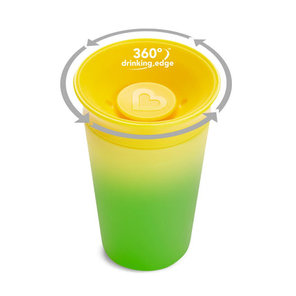 Munchkin Oefenbeker Changing Color Cup Yellow - Munchkin - Babywinkel - 5019090518680