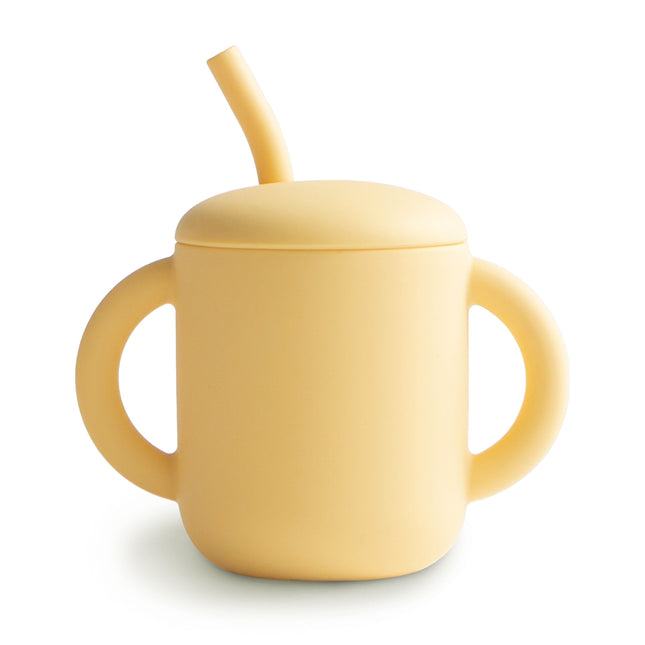 Mushie Rietjesbeker Pale Daffodil