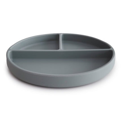Mushie Baby Bordje Silicone Stone - Mushie - Babywinkel - 810052460482