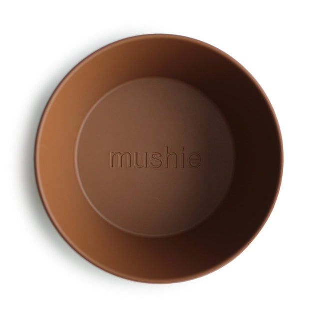 Mushie Baby Kom Rond Caramel 2st koop je bij Babywinkel