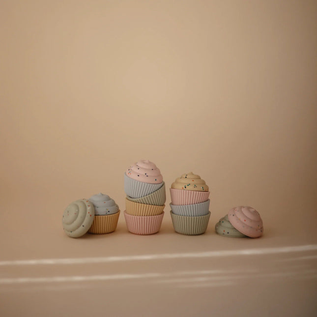 Mushie Badspeelgoed Cupcakes - Mushie - Babywinkel - 840355800883