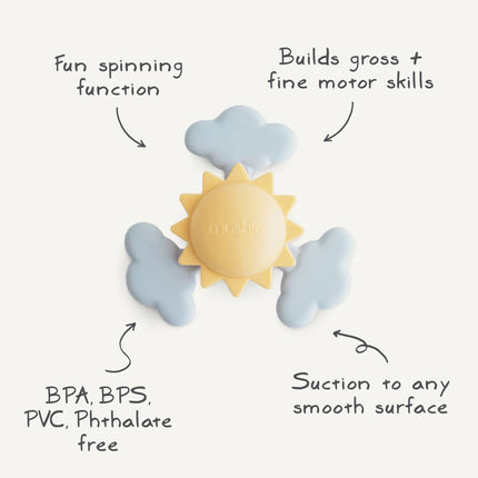 Mushie Badspeelgoed Spinner Sunshine - Mushie - Babywinkel - 840355800869