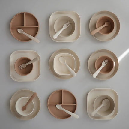 Mushie Bestekset Ivory 2 - delig - Mushie - Babywinkel - 810052460796