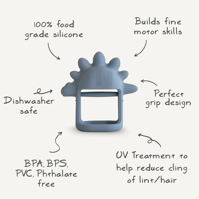 Mushie Bijtring Dino/Tradewinds koop je bij Babywinkel