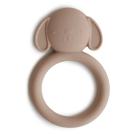 Mushie Bijtring Hond Natural - Mushie - Babywinkel - 810052464169
