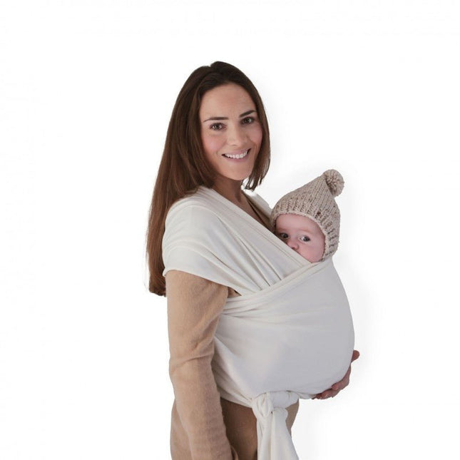 Mushie Draagdoek Ivory koop je bij Babywinkel