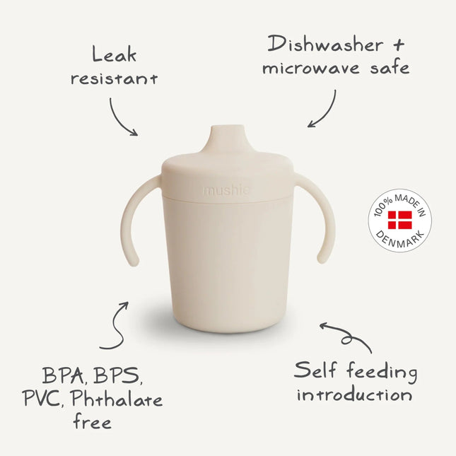 Mushie Drinkbeker Ivory - Mushie - Babywinkel - 810052468105