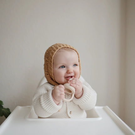 Mushie Fopspeen Fresh Food Feeder Blush Silicone 2St - Mushie - Babywinkel - 840355800050