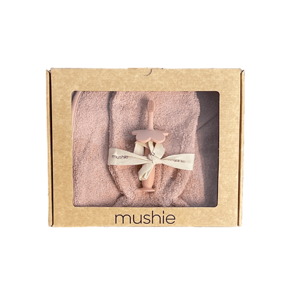 Mushie Giftbox Bath Time Blush 3 Delig - Mushie - Babywinkel - 5715239024929