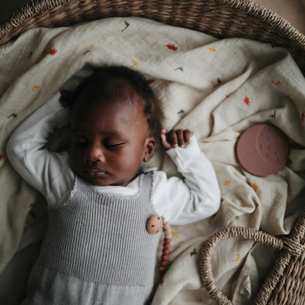 Mushie Hydrofiele Doek Dino XL koop je bij Babywinkel