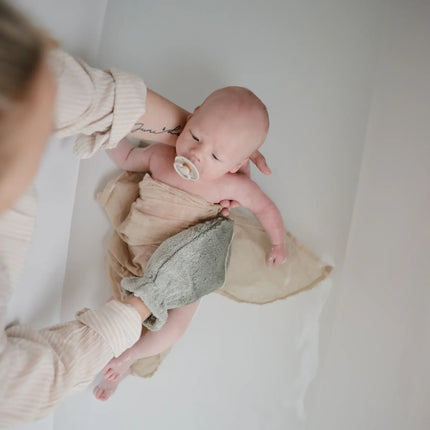 Mushie Hydrofiele Doek Fog 3st - Mushie - Babywinkel - 810052465425