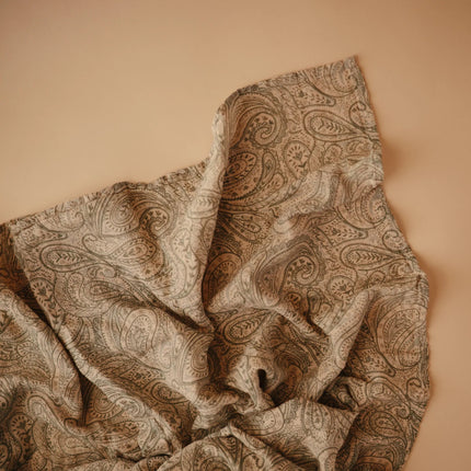 Mushie Inbakerdoek Green Paisley - Mushie - Babywinkel - 810052469430