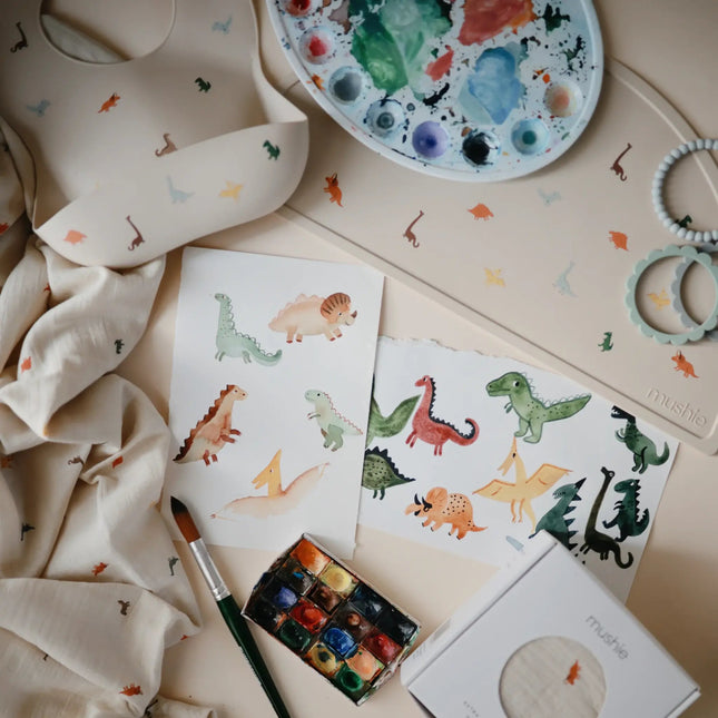 Mushie Placemat Dino - Mushie - Babywinkel - 810052460871