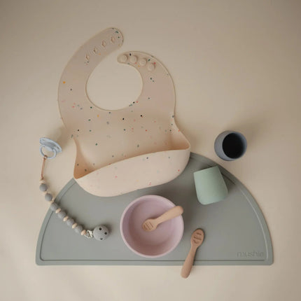 Mushie Placemat Stone - Mushie - Babywinkel - 810052460918