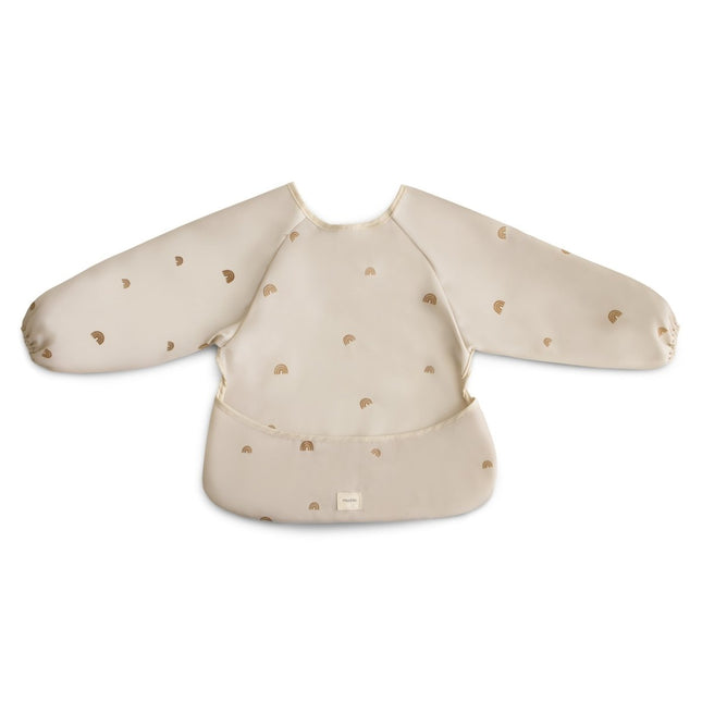 Mushie Slabbetje Lange Mouwen Rainbows koop je bij Babywinkel