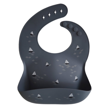 Mushie Slabbetje Silicone Cambridge Boats - Mushie - Babywinkel - 810052464602