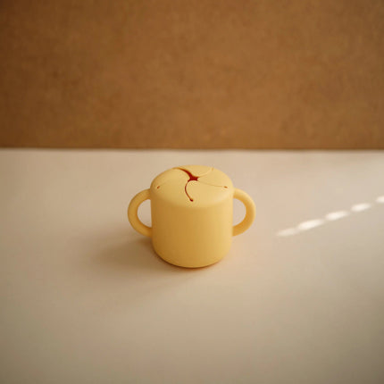 Mushie Snackbakje Pale Daffodil - Mushie - Babywinkel - 810052464381