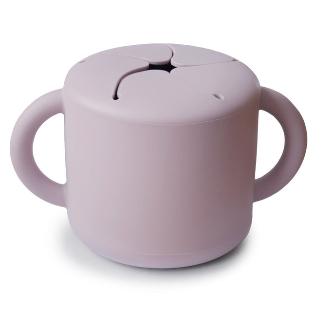 Mushie Snackbakje Soft Lilac - Babywinkel - 810052464367