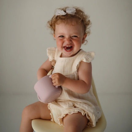 Mushie Snackbakje Soft Lilac - Babywinkel - 810052464367