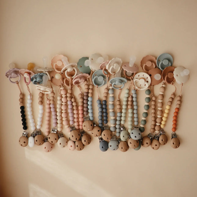 Mushie Speenkoord Eva Clementine - Mushie - Babywinkel - 810052466903