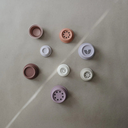 Mushie Stapeltoren Pastel - Mushie - Babywinkel - 810052461397