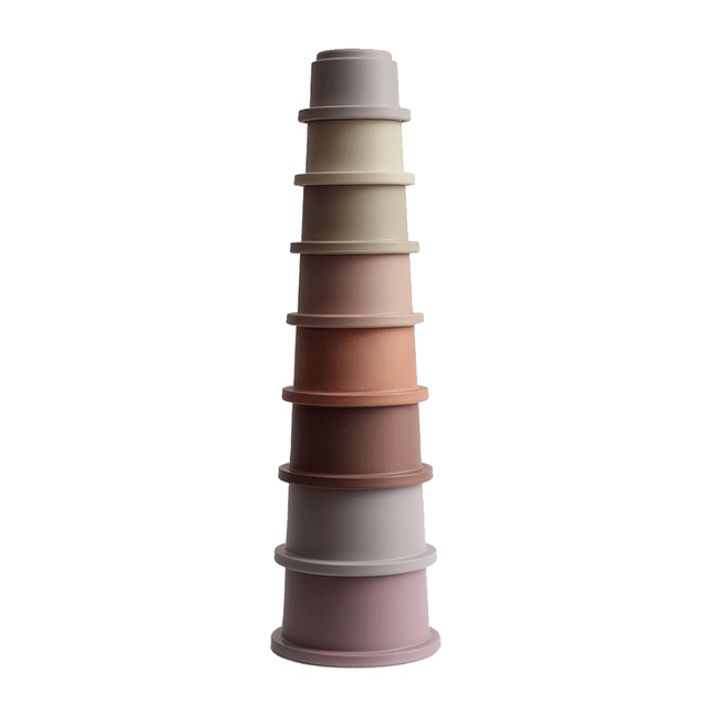 Mushie Stapeltoren Pastel - Mushie - Babywinkel - 810052461397