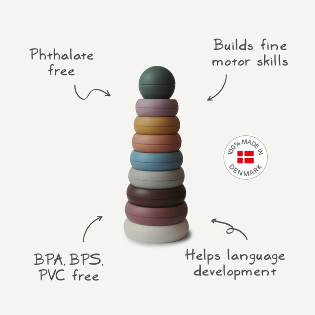 Mushie Stapeltoren Rustic koop je bij Babywinkel