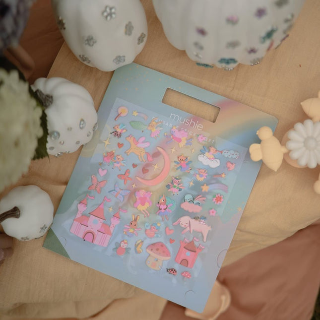 Mushie Stickerboek Fairies koop je bij Babywinkel