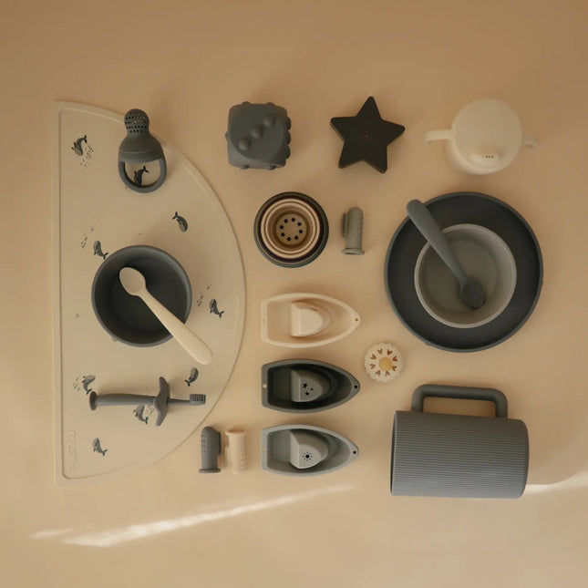 Mushie Tandenborstel Tradewinds Stone koop je bij Babywinkel