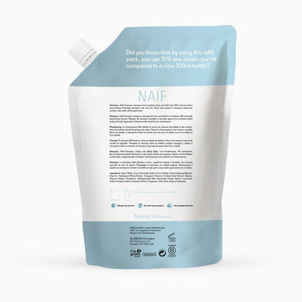 Naif Babyzeep Voor Baby en Kids Navulverpakking 500ml - Naif - Babywinkel - 8720254710617