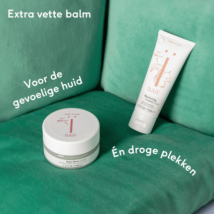 Naif Verzorgingsset Baby Baby Balm 0% Parfum 75ml - Naif - Babywinkel - 8720254710112