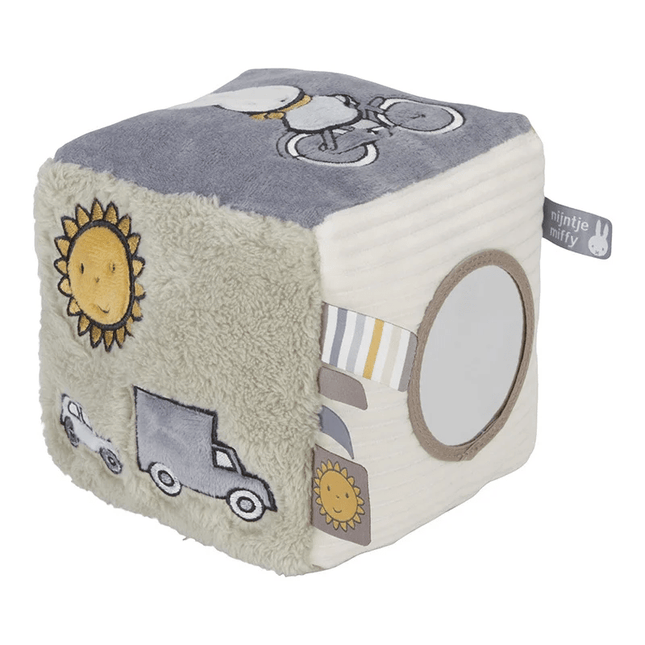 Nijntje Educatief Speelgoed Fluffy Kubus Green koop je bij Babywinkel