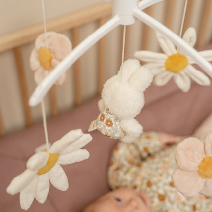 Nijntje Little Dutch Vintage Little Flowers muziekmobiel - Nijntje Little Dutch - Babywinkel - 8713291667716