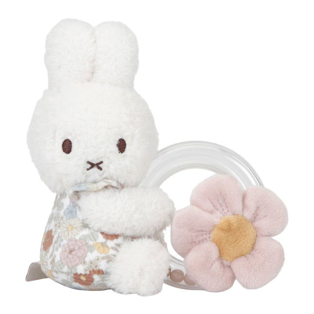 Nijntje Little Dutch Vintage Little Flowers Ringrammelaar - Nijntje Little Dutch - Babywinkel - 8713291667532