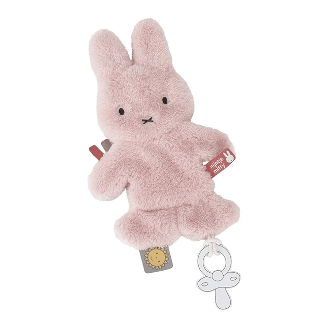 Nijntje Speendoekje Fluffy Pink - Nijntje - Babywinkel - 8713291669000