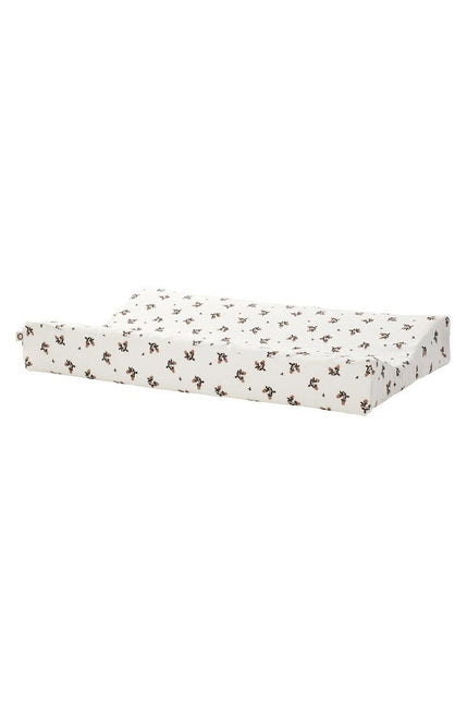 Noppies Aankleedkussenhoes Badstof Bloeiend Klavertje Jet Stream 49x75cm - Noppies - Babywinkel - 8719788634469