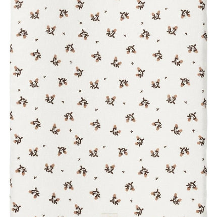 Noppies Aankleedkussenhoes Badstof Bloeiend Klavertje Jet Stream 49x75cm - Noppies - Babywinkel - 8719788634469
