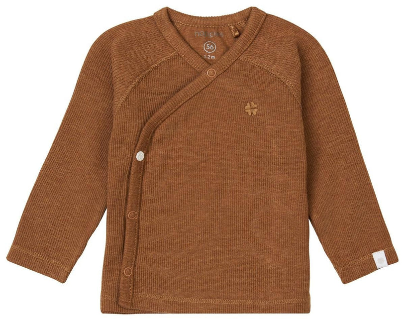 Noppies Baby Shirt Nanyuki Chipmunk Melange - Noppies - Babywinkel - 8719788761875
