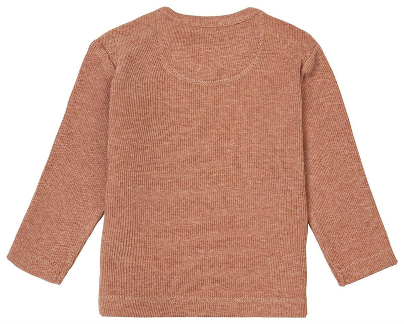 Noppies Baby Shirt Natal Cafe Au Lait Melange - Noppies - Babywinkel - 8719788761998