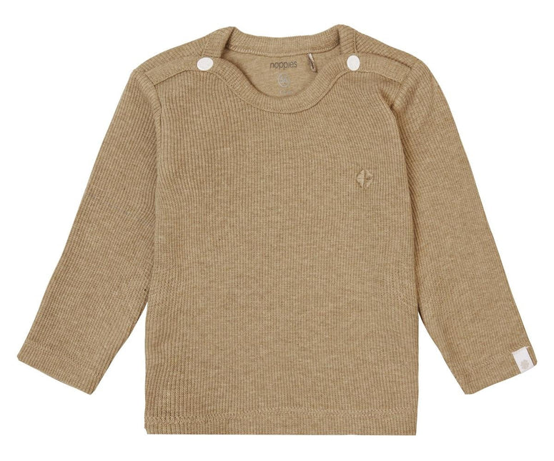 Noppies Baby Shirt Natal Light Green Melange - Noppies - Babywinkel - 8719788762117