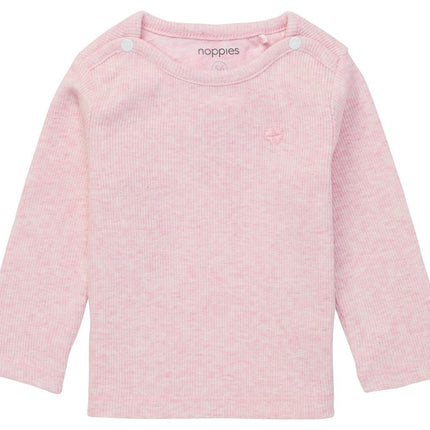 Noppies Baby Shirt Natal Light Rose Melange - Noppies - Babywinkel - 8719788541217
