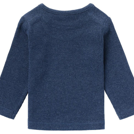 Noppies Baby Shirt Natal Navy Melange - Noppies - Babywinkel - 8719788541149
