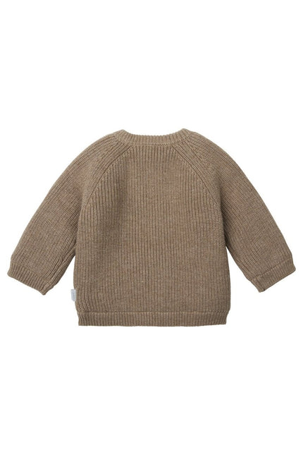 Noppies Baby Trui Nevers Taupe Melange - Noppies - Babywinkel - 8719788882808