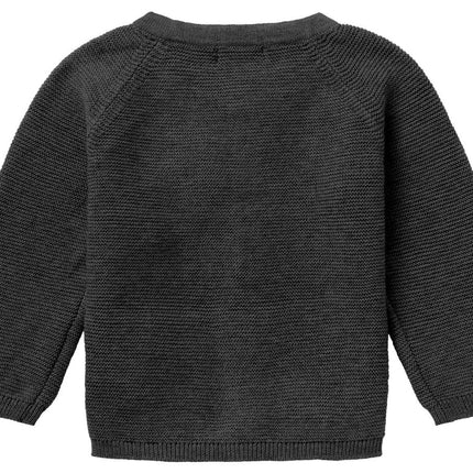 Noppies Baby Vestje Naga Dark Grey Melange - Noppies - Babywinkel - 8719788631789